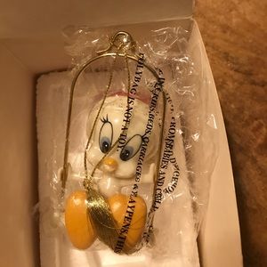 Lenox tweety bird in a cage figurine